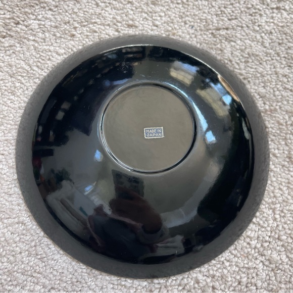 Vintage Japanese lacquerware plate - Picture 3 of 3